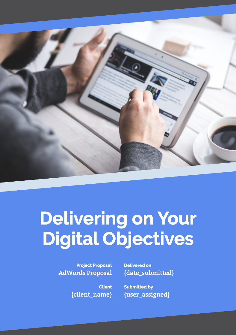 AdWords & PPC Proposal Template